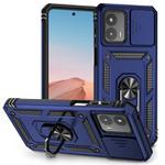 For Motorola Moto G 5G 2023 Sliding Camshield Holder Phone Case(Blue)
