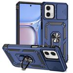For Motorola Moto G Power 2023 Sliding Camshield Holder Phone Case(Blue)