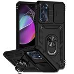 For Motorola Moto G 5G 2022 Sliding Camshield Holder Phone Case(Black)