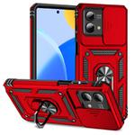 For Motorola Moto G Stylus 5G 2023 Sliding Camshield Holder Phone Case(Red)