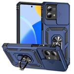 For Motorola Moto G Stylus 5G 2023 Sliding Camshield Holder Phone Case(Blue)