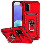 For Samsung Galaxy A02s / A03s 164mm Sliding Camshield Holder Phone Case(Red)
