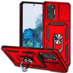 For Samsung Galaxy S20+ Sliding Camshield Holder Phone Case(Red)