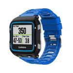 For Garmin Forerunner 920XT Solid Color Silicone Replacement Watch Band(Blue)