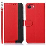 For iPhone SE 2024 KHAZNEH Litchi Texture Leather RFID Phone Case(Red)