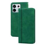 For Xiaomi Redmi Note 13 Pro 4G Frosted Business Magnetic Horizontal Flip PU Phone Case(Green)