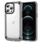 For iPhone 12 Pro Max Skin Feel TPU + PC Phone Case(Transparent Black)