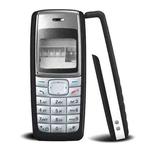 For Nokia 1110 / 1112 Full Housing Cover(Black)