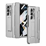 For Samsung Galaxy Z Fold5 5G Integrated Folding Phone Case with Hinge(Silver)