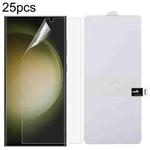 For Samsung Galaxy S24 Ultra 5G 25pcs Full Screen Protector Explosion-proof Hydrogel Film