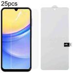 For Samsung Galaxy A15 5G 25pcs Full Screen Protector Explosion-proof Hydrogel Film