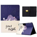 For Amazon Fire Max 11 2023 Colored Drawing Smart Leather Tablet Case(Lazy Cat)