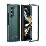 For Samsung Galaxy Z Fold5 5G Integrated AG Matte Folding Phone Case(Green)