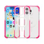 For iPhone 16 Pro Max Acrylic Magsafe Magnetic Shockproof Phone Case(Pink)