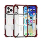 For iPhone 17 Pro Acrylic Magsafe Magnetic Shockproof Phone Case(Brown)