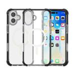 For iPhone 17 Acrylic Magsafe Magnetic Shockproof Phone Case(Black)