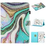 For Samsung Galaxy Tab A 8.0 (2019) T290 Colored Drawing Stitching Horizontal Flip Leather Case, with Holder & Card Slots(Colored Sand)