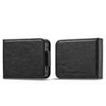 For Samsung Galaxy Z Flip7 5G LC.IMEEKE RFID Anti-theft Leather Phone Case(Black)