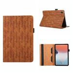 For OPPO Pad Air Lucky Bamboo Pattern Leather Tablet Case(Brown)