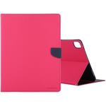 For iPad Pro 11 (2020) GOOSPERY FANCY DIARY Horizontal Flip PU Leather Tablet Case with Holder & Card Slots & Wallet(Rose Red)