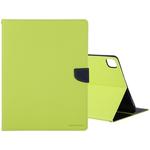 For iPad Pro 12.9 (2020) GOOSPERY FANCY DIARY Horizontal Flip PU Leather Tablet Case with Holder & Card Slots & Wallet(Green)