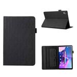 For Lenovo Tab M10 HD 2nd Gen Lucky Bamboo Pattern Leather Tablet Case(Black)