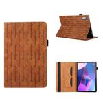 For Lenovo Tab P11 Pro Lucky Bamboo Pattern Leather Tablet Case(Brown)