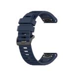 For Garmin Fenix 7 Pro 47mm Sports Silicone Watch Band(Blue)