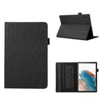 For Samsung Galaxy Tab A8 10.5 2021 Lucky Bamboo Pattern Leather Tablet Case(Black)