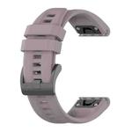 For Garmin Enduro 2 Solid Color Silicone Watch Band(Roland Purple)