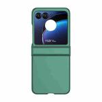 For Motorola Razr 40 Ultra Skin Feel PC Phone Case with Hinge(Green)