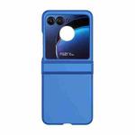 For Motorola Razr 40 Ultra Skin Feel PC Phone Case with Hinge(Blue)