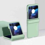 For Motorola Razr 50 3 in 1 Skin Feel PC Phone Case(Mint Green)