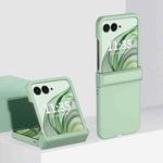 For Motorola Razr 50 Ultra 3 in 1 Skin Feel PC Phone Case(Mint Green)