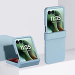 For Motorola Razr 60 Ultra 3 in 1 Skin Feel PC Phone Case(Sky Blue)