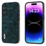 For Sony Xperia 1 IV ABEEL Dream Litchi Texture PU Phone Case(Blue)