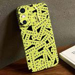 For iPhone XS Max Painted Pattern Precise Hole PC Phone Case(Green Label)