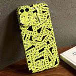 For iPhone 8 Plus / 7 Plus Painted Pattern Precise Hole PC Phone Case(Green Label)