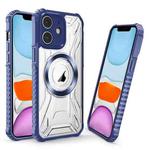 For iPhone 11 CD Texture Magsafe Phone Case(Sapphire)