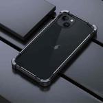 For iPhone 15 Machinist Metal Phone Protective Frame(Black)