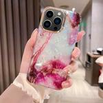 For iPhone 13 Pro Max Colorful Crystal Ripple TPU Phone Case(Purple)