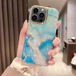 For iPhone 13 Pro Colorful Crystal Ripple TPU Phone Case(Green)