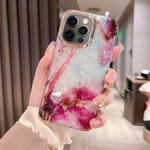 For iPhone 12 Pro Colorful Crystal Ripple TPU Phone Case(Purple)