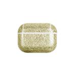 For AirPods Pro 2 Glitter Powder Skin Texture PC TWS Earphone Case(Gold)