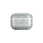 For AirPods Pro 2 Glitter Powder Skin Texture PC TWS Earphone Case(Silver)