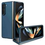 For Samsung Galaxy Z Fold5 5G Armor Foldable Phone Case(Dark Blue)
