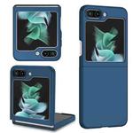 For Samsung Galaxy Z Flip5 5G Armor Foldable Phone Case(Dark Blue)
