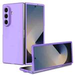 For Samsung Galaxy Z Fold7 5G Armor Foldable Phone Case(Purple)