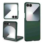 For Samsung Galaxy Z Flip7 5G Armor Foldable Phone Case(Dark Green)