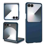 For Samsung Galaxy Z Flip7 5G Armor Foldable Phone Case(Dark Blue)